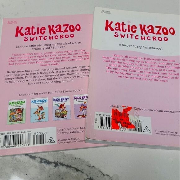 Katie Kazoo Switcheroo Books Set of Two by‎ Nancy Kuhlik - Picture 2 of 4